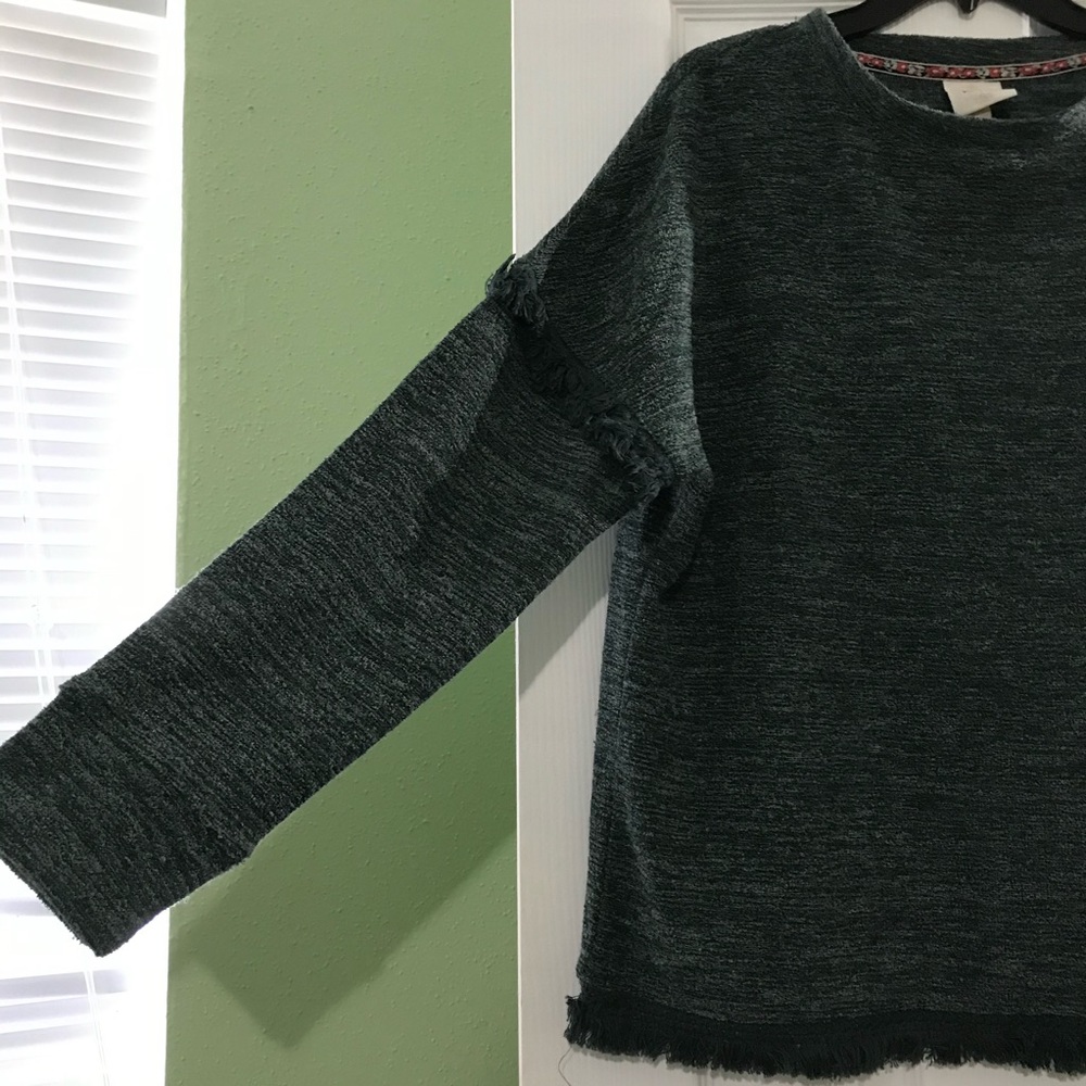Green sweater